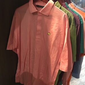 Masters Light Coral Polo Shirt $65 each